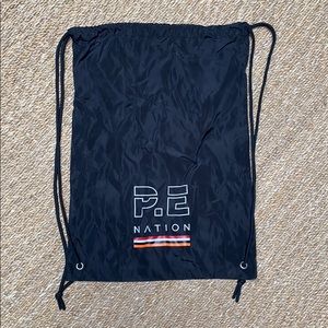 P.E nation drawstring bag - new